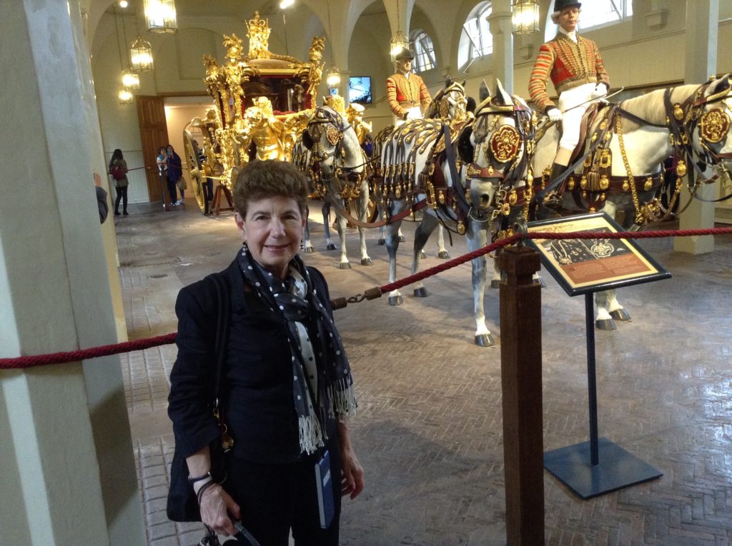 The Gold State Coach is used for Coronations and was used for the Queen's Silver and Gold Jubilee celebration